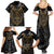 Viking Warrior Tatto Family Matching Summer Maxi Dress and Hawaiian Shirt Valhalla Is Calling - Wonder Print Shop