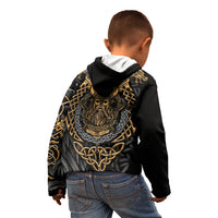 Viking Warrior Tatto Kid Hoodie Valhalla Is Calling - Wonder Print Shop