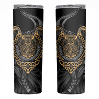 Viking Warrior Tatto Skinny Tumbler Valhalla Is Calling - Wonder Print Shop