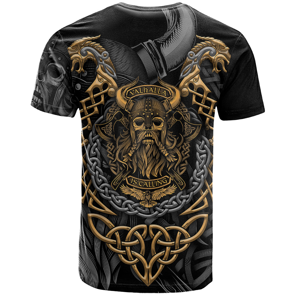 Viking Warrior Tatto T Shirt Valhalla Is Calling - Wonder Print Shop