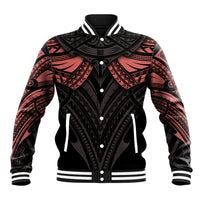 Feminine Polynesian Baseball Jacket Mandala Tattoo Style - Wonder Print Shop
