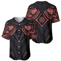 Feminine Polynesian Baseball Jersey Mandala Tattoo Style - Wonder Print Shop