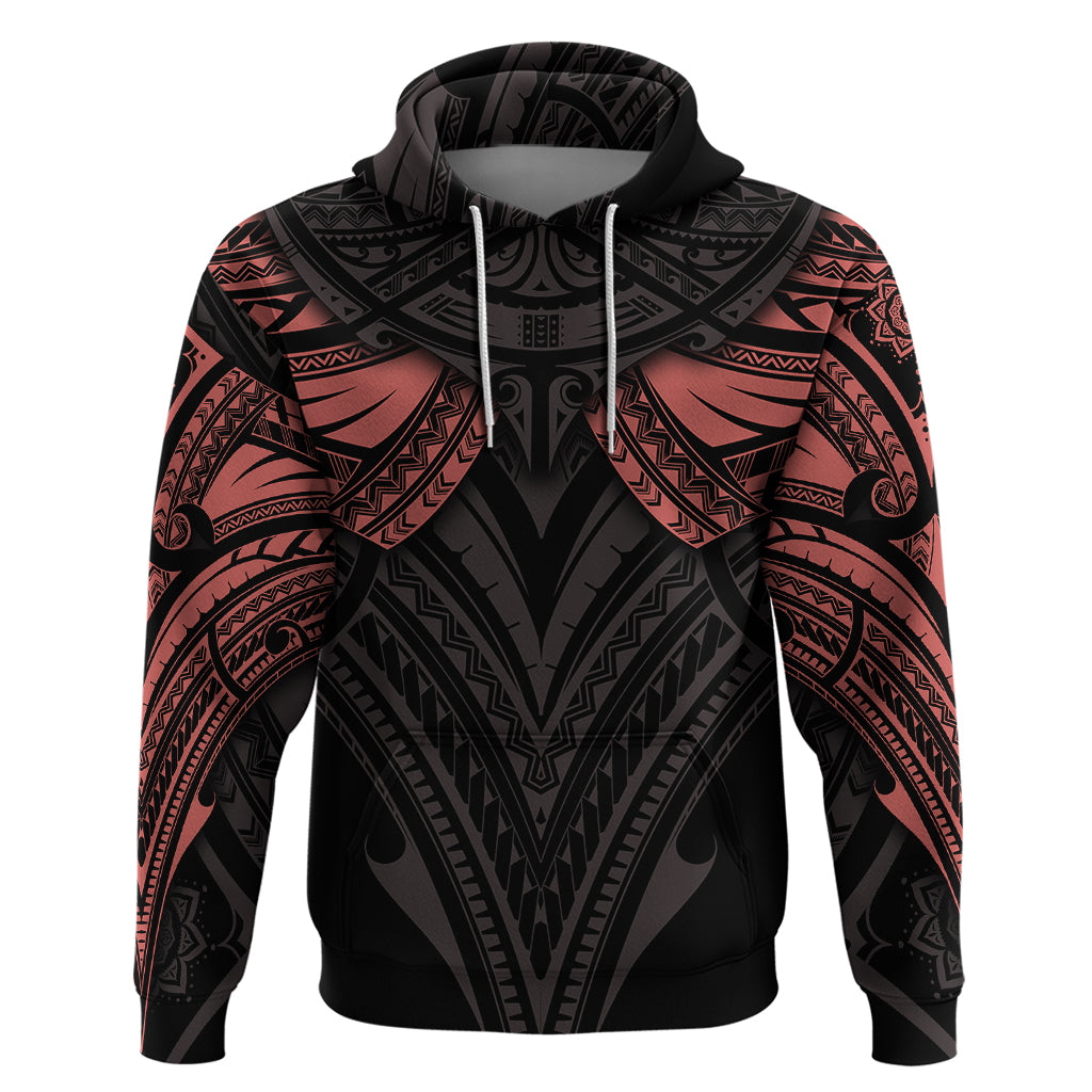 Feminine Polynesian Hoodie Mandala Tattoo Style - Wonder Print Shop