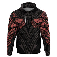 Feminine Polynesian Hoodie Mandala Tattoo Style - Wonder Print Shop