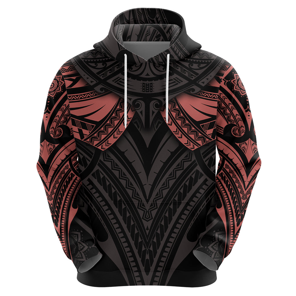 Feminine Polynesian Hoodie Mandala Tattoo Style - Wonder Print Shop