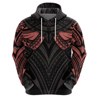 Feminine Polynesian Hoodie Mandala Tattoo Style - Wonder Print Shop