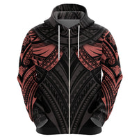 Feminine Polynesian Hoodie Mandala Tattoo Style - Wonder Print Shop