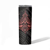 Feminine Polynesian Skinny Tumbler Mandala Tattoo Style - Wonder Print Shop