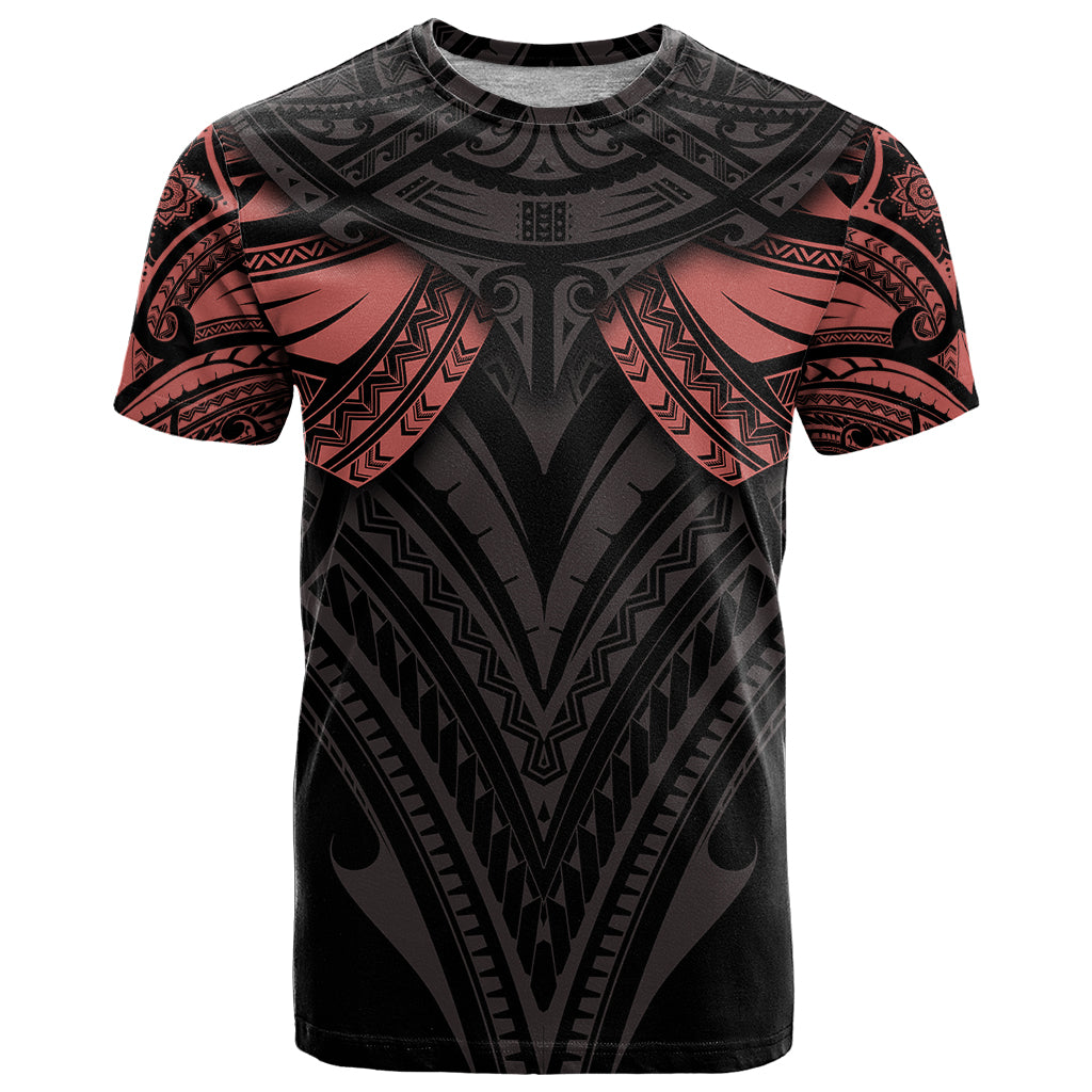 Feminine Polynesian T Shirt Mandala Tattoo Style - Wonder Print Shop