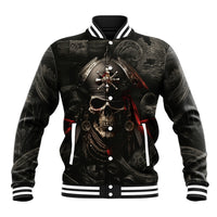 Work Like A Captain Play Like A Pirate Baseball Jacket - Wonder Print Shop