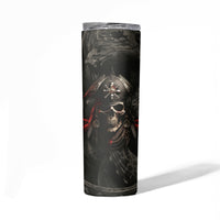 Work Like A Captain Play Like A Pirate Skinny Tumbler - Wonder Print Shop