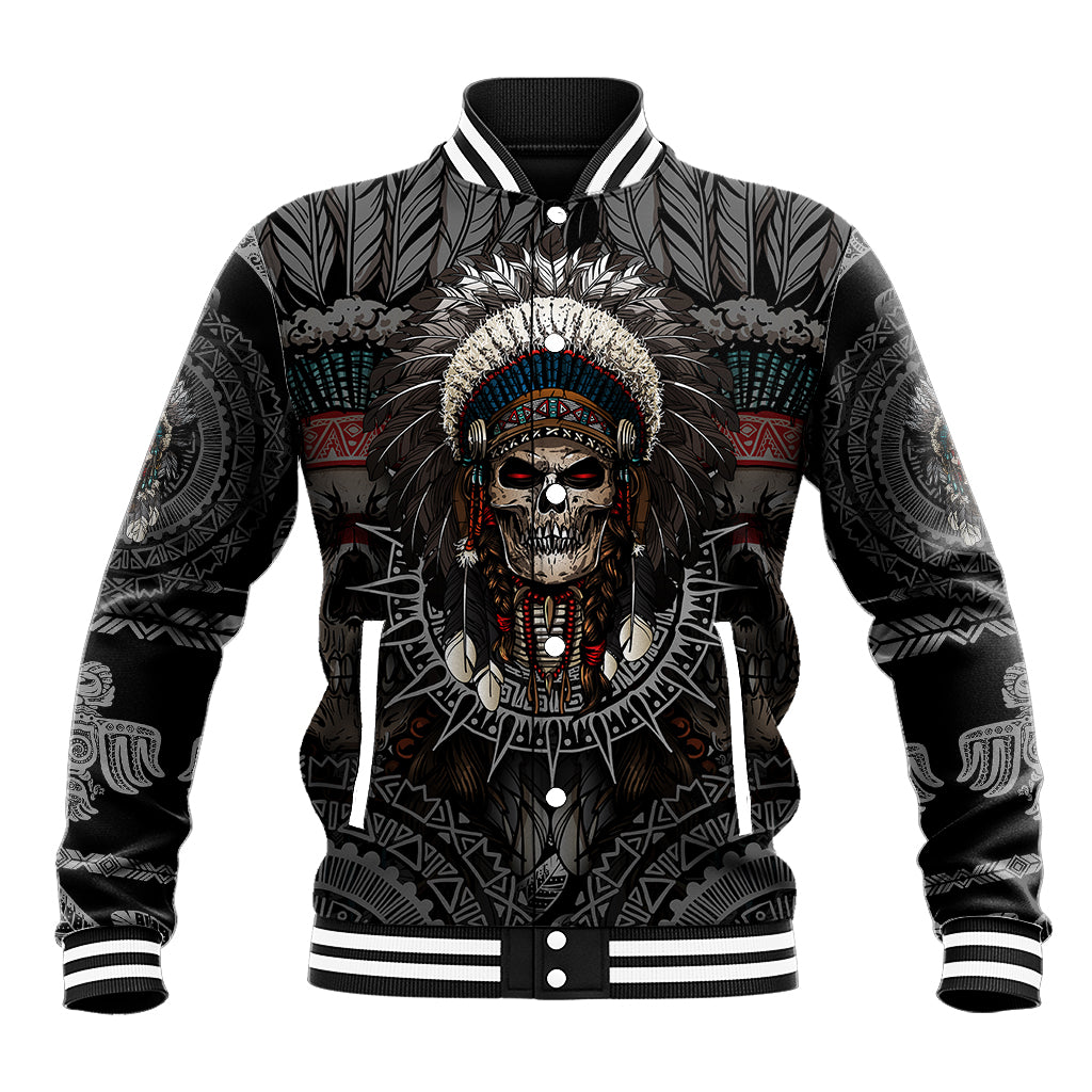 skull-native-american-warrior-baseball-jacket