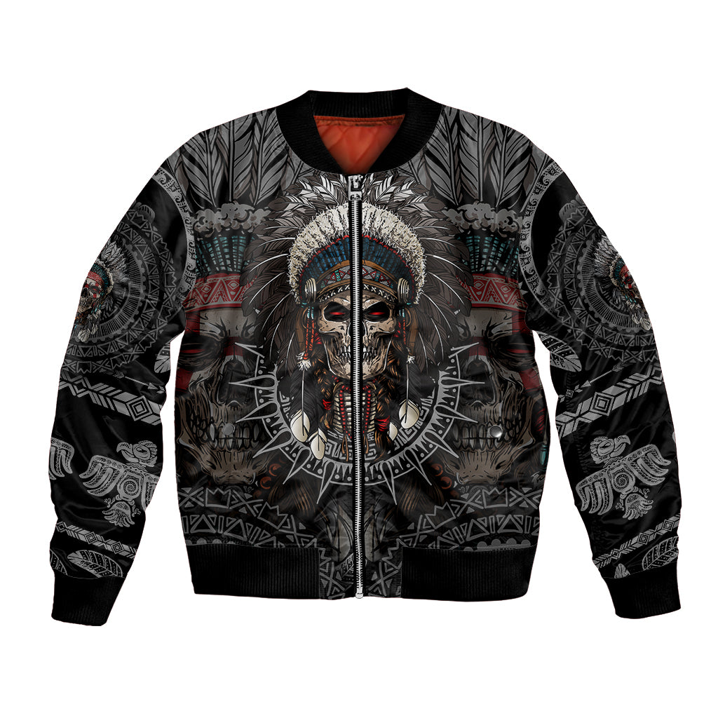 skull-native-american-warrior-bomber-jacket