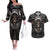 skull-native-american-warrior-couples-matching-off-the-shoulder-long-sleeve-dress-and-hawaiian-shirt