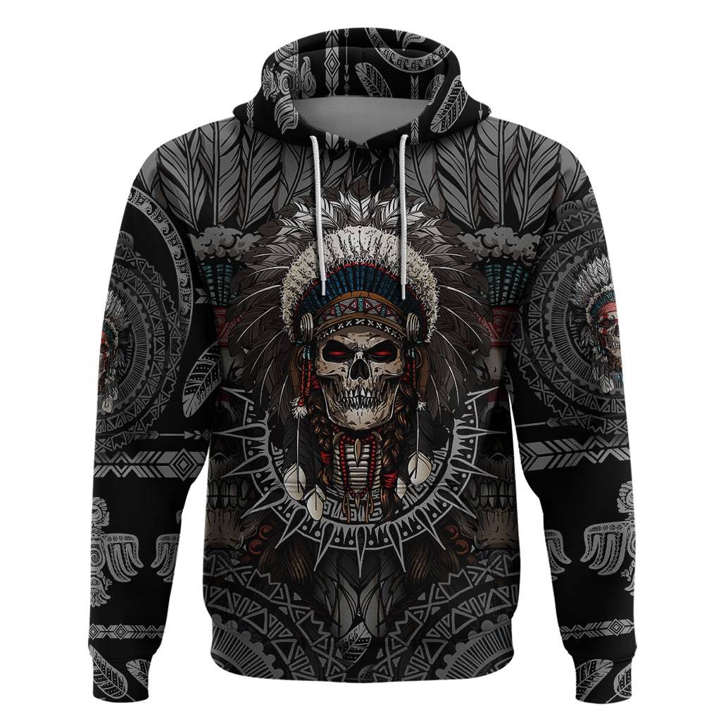 skull-native-american-warrior-hoodie