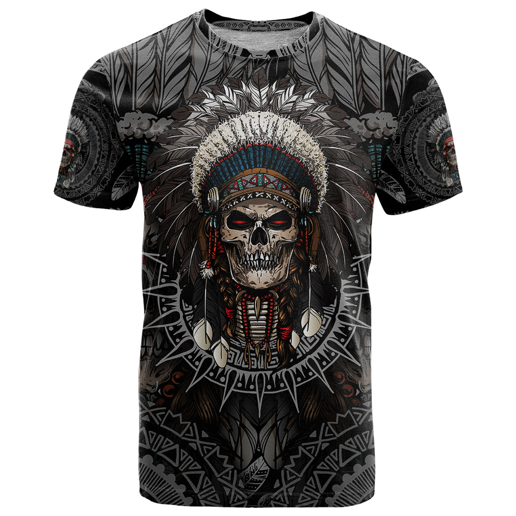 skull-native-american-warrior-t-shirt