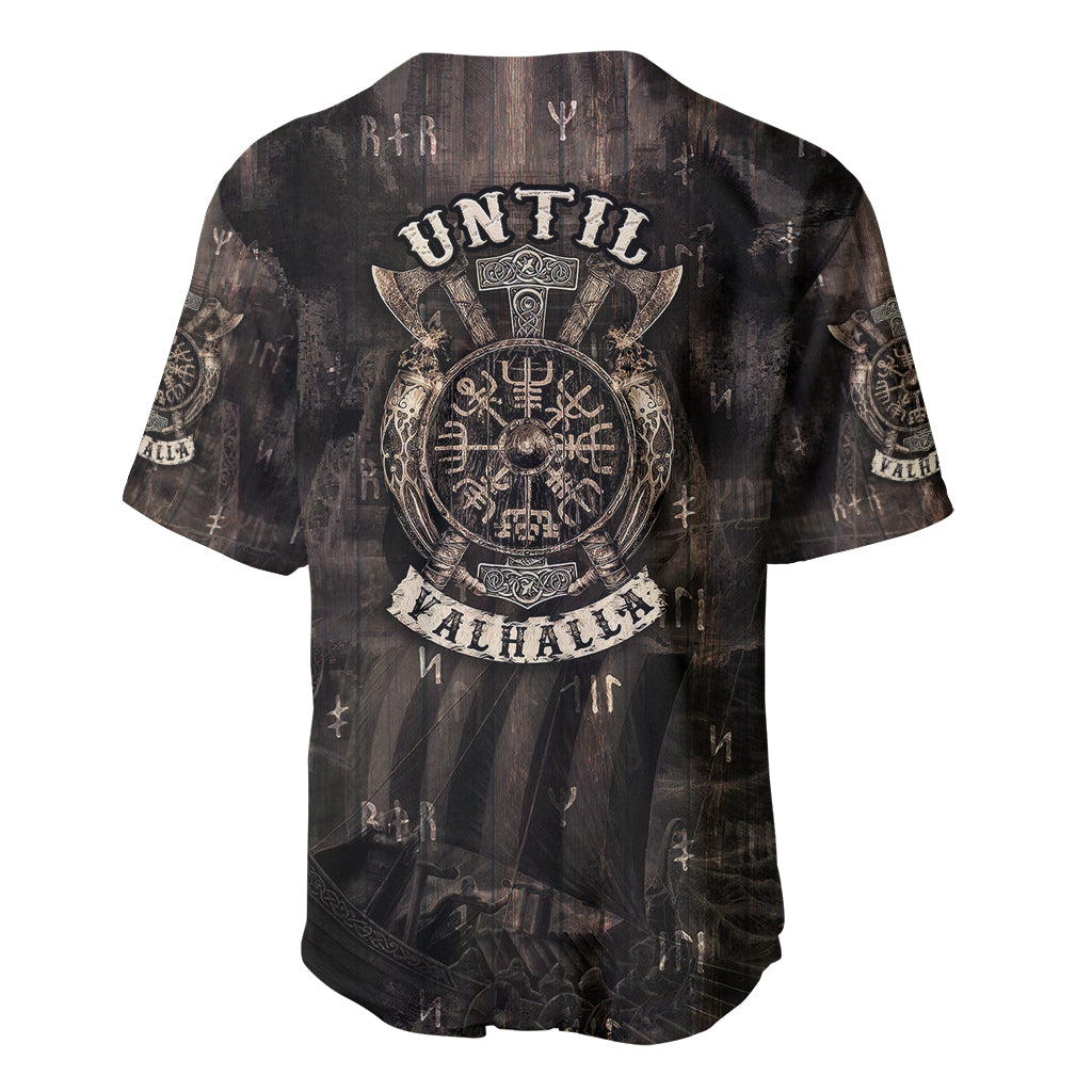 Until Valhalla Viking Baseball Jersey - Wonder Print Shop