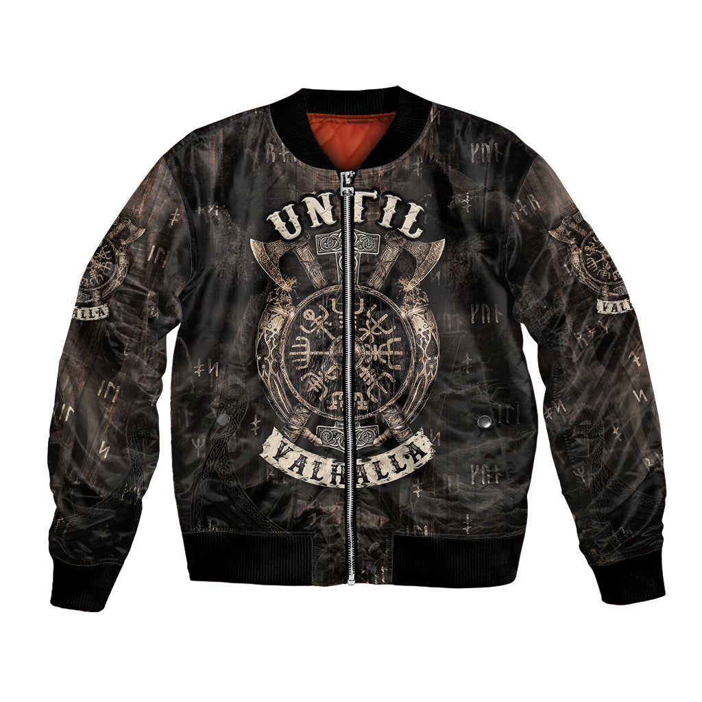 Until Valhalla Viking Bomber Jacket - Wonder Print Shop