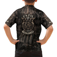 Until Valhalla Viking Family Matching Puletasi Dress and Hawaiian Shirt - Wonder Print Shop