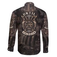 Until Valhalla Viking Family Matching Short Sleeve Bodycon Dress and Hawaiian Shirt - Wonder Print Shop