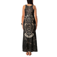 Until Valhalla Viking Family Matching Tank Maxi Dress and Hawaiian Shirt - Wonder Print Shop
