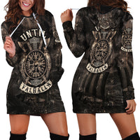 Until Valhalla Viking Hoodie Dress - Wonder Print Shop