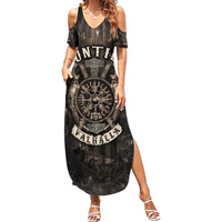 Until Valhalla Viking Summer Maxi Dress - Wonder Print Shop