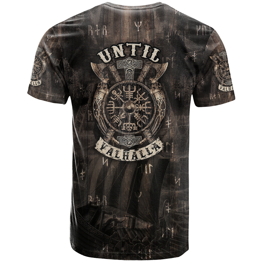 Until Valhalla Viking T Shirt - Wonder Print Shop