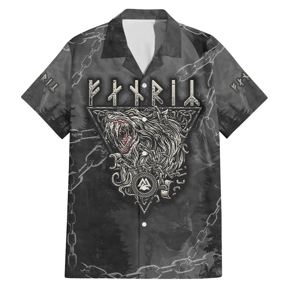 Fenir Viking Family Matching Mermaid Dress and Hawaiian Shirt Better to be a Wolf of Odin - Wonder Print Shop