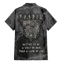 Fenir Viking Family Matching Mermaid Dress and Hawaiian Shirt Better to be a Wolf of Odin - Wonder Print Shop