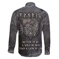 Fenir Viking Family Matching Tank Maxi Dress and Hawaiian Shirt Better to be a Wolf of Odin - Wonder Print Shop