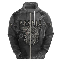 Fenir Viking Hoodie Better to be a Wolf of Odin - Wonder Print Shop