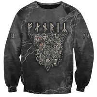 Fenir Viking Sweatshirt Better to be a Wolf of Odin - Wonder Print Shop