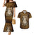Odin Viking Couples Matching Mermaid Dress and Hawaiian Shirt Valknut, Ravens, and Enchanted Forest - Wonder Print Shop