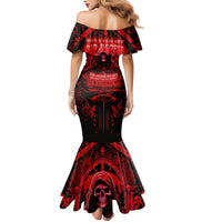 The Older We Get The Less Life In Prison Is A Deterrent Family Matching Mermaid Dress and Hawaiian Shirt - Wonder Print Shop