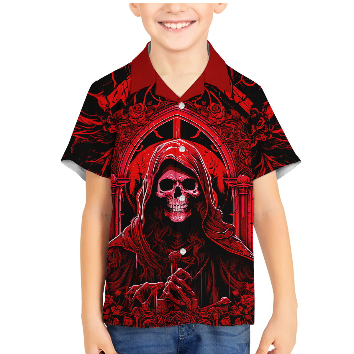 The Older We Get The Less Life In Prison Is A Deterrent Family Matching Mermaid Dress and Hawaiian Shirt - Wonder Print Shop