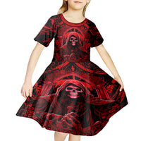 The Older We Get The Less Life In Prison Is A Deterrent Kid Short Sleeve Dress - Wonder Print Shop