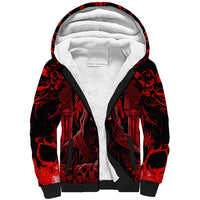 The Older We Get The Less Life In Prison Is A Deterrent Sherpa Hoodie - Wonder Print Shop