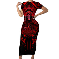 The Older We Get The Less Life In Prison Is A Deterrent Short Sleeve Bodycon Dress - Wonder Print Shop