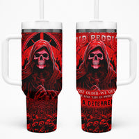 The Older We Get The Less Life In Prison Is A Deterrent Tumbler With Handle - Wonder Print Shop