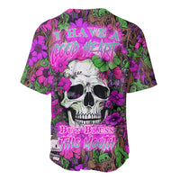 I Have A Good Heart But Bless This Mouth Baseball Jersey - Wonder Print Shop