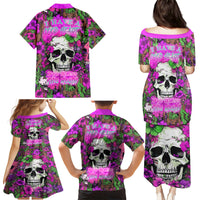 I Have A Good Heart But Bless This Mouth Family Matching Puletasi Dress and Hawaiian Shirt - Wonder Print Shop