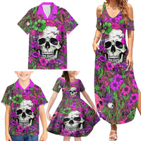 I Have A Good Heart But Bless This Mouth Family Matching Summer Maxi Dress and Hawaiian Shirt - Wonder Print Shop