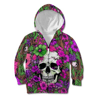 I Have A Good Heart But Bless This Mouth Kid Hoodie - Wonder Print Shop