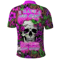 I Have A Good Heart But Bless This Mouth Polo Shirt - Wonder Print Shop