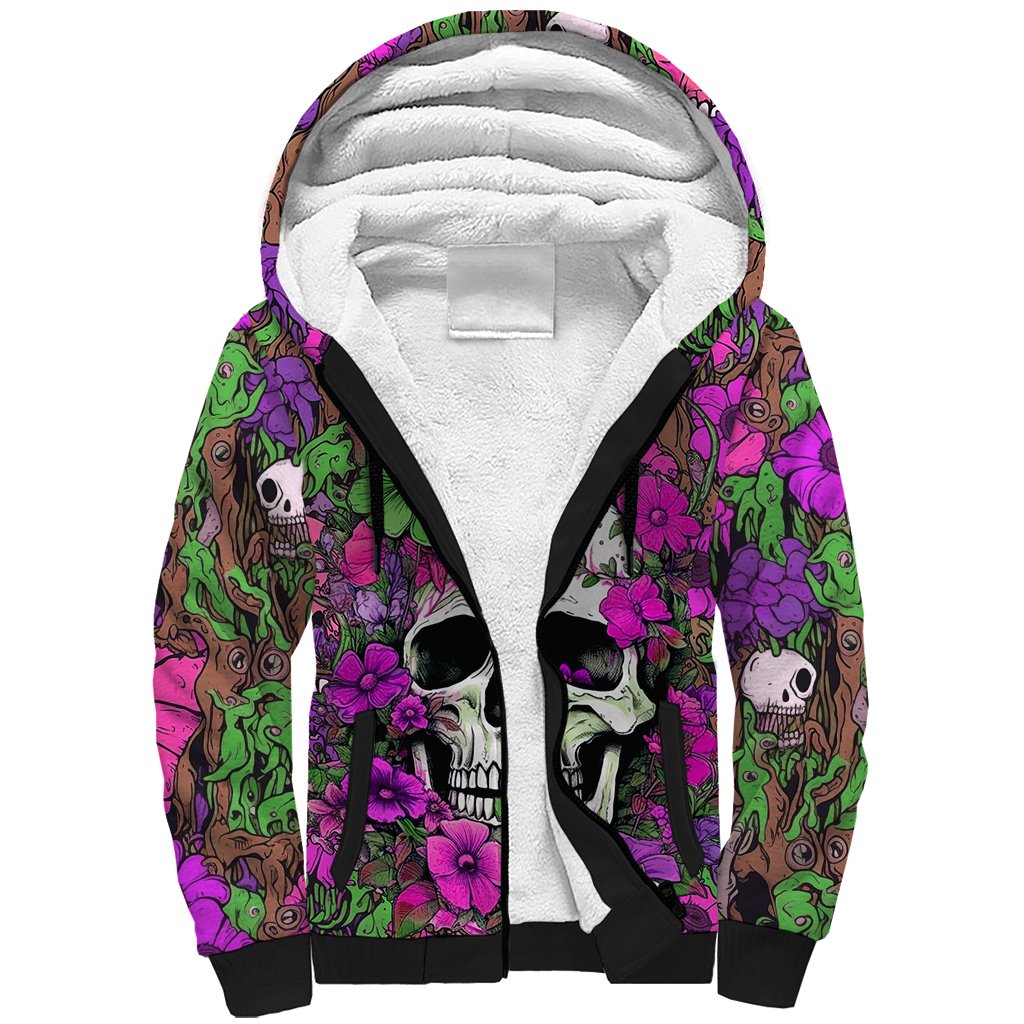 I Have A Good Heart But Bless This Mouth Sherpa Hoodie - Wonder Print Shop