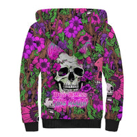I Have A Good Heart But Bless This Mouth Sherpa Hoodie - Wonder Print Shop