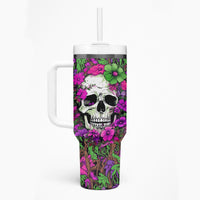 I Have A Good Heart But Bless This Mouth Tumbler With Handle - Wonder Print Shop