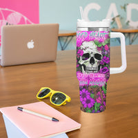 I Have A Good Heart But Bless This Mouth Tumbler With Handle - Wonder Print Shop
