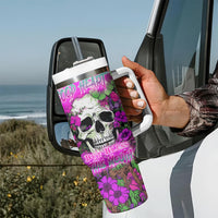 I Have A Good Heart But Bless This Mouth Tumbler With Handle - Wonder Print Shop